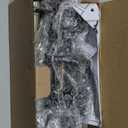 CML Hardware Matte Black Keyed Entry Door Knob for Entrance, Exterior and Interior Use, Round Ball Handle, Stainless Steel