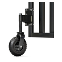 Heavy Duty Fence Gate Wheel - 8-inch Gate Wheels for Wooden or Metal Tube Gate - Prevent Sagging - Durable & Easy to Install - Caster Wheel with Suspension - Smooth Support for Swing or Rolling Gate