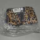 Junior's Mickey & Friends Cheetah Print Minnie Mouse Bow T-Shirt (Black, S)