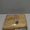 Zakkart Cat Window Perch - 100% Metal Supported from Below - Comes with Warm Spacious Pet Bed - Cat Window Hammock for Large Cats & Kittens - for Sunbathing, Napping & Overlooking (Grey) (Gray)