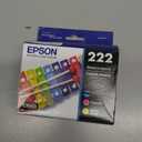 EPSON 222 Claria Ink Standard Capacity Color Combo Pack (T222520-S) Works with WorkForce WF-2960, Expression XP-5200