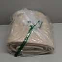 EARTHALL Washable Area Rug 4x6 Ft Non Slip Rugs for Entryway Braided Rubber Backed Bedroom Carpet Cotton Entry Rug Woven Floor Carpets for Bedroom Dining Room Living Room, Send/Beige