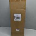 10 Pack 0.9 Gallon White Plastic Buckets with Lids and Handles Portable Storage Containers for Dry Food, Paint, Camping, Fishing Supplies