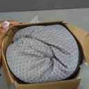 CHxxy Cervical Pillow for Neck Pain Relief, Memory Foam Pillows, Ergonomic Contour Bed Pillow, Soft for Side Sleep Stomach Sleeping and Back Sleepers-Queen Size Grey&Grey