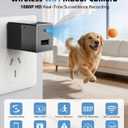 1080P HD Wireless WiFi Camera Charger for Home with App Control, Motion Detection, Night Vision & Loop Recording, 150 Indoor Security Camera with USB Phone Charger for Office/Shop/Pet,User-Friendly