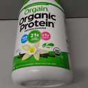 Orgain Organic Plant Based Protein Powder, Vanilla Bean - Vegan, Low Net Carbs, Non Dairy, Gluten Free, Lactose Free, No Sugar Added, Soy Free, Kosher, Non-GMO, 2.03 Pound (EXP 04/28/28)