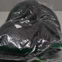 10 ft x 8 ft Wrinkle Free Black Backdrop Curtain for Parties, Polyester Black Photo Backdrop Drapes for Graduation Birthday Wedding Party Stage Curtains