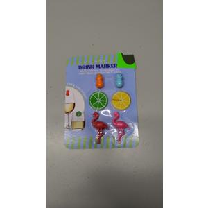 Drink Markers. Keep Track of Everyone's Glass. Pack of 4