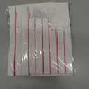 2 x Paper Flower Decorations Set, Paper Flower Ornaments Hot Pink Hanging Fan Flowers, Party Backdrop Garland for Birthday, Wedding, Baby Shower, 9 Pieces