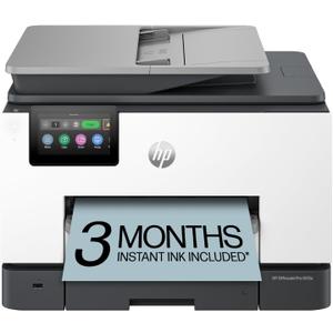 HP OfficeJet Pro 9135e Wireless All-in-One Color Inkjet Printer, Print, Scan, Copy, fax, ADF, Duplex Printing Best-for-Office, AI-Enabled (404M0A)