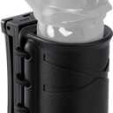 Tactical Open Top OC/Mace Spray Holder, Molle Holster Quick Release MK4 Canister Pouch for Police, EMT, Security, Outdoor & Survival Use,Fits Duty Belt, Vest, or Backpack