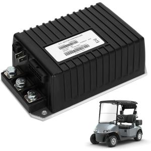 1510-5201 1510A-5251 Golf Cart Controller, 250A 48V DC Motor Speed Controller, Compatible with 2000-2009 Club Car DS & Precedent IQ Electrical System Golf CartReplaces 1510A-5250 101956501 102806201