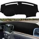 Dash Cover Mat Custom Fit for Chrysler 300 300C, Dashboard Cover Pad Carpet Protector (11-23 Black) F50