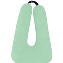 MROUEN Travel Pillow, Travel Pillow for Kids, Sleeper Hold Pillow Travel, Removable UShaped Pillow for Adults and Children to Support Head and Body in The Back Seat of Long Car Trips (LightGreen)