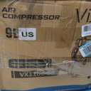 Ultra Quiet Air Compressor, Only 60dB, 2.4 Gallon Tank, Oil-Free, 110V/60Hz 1.5HP, 6.71CFM@115PSI, Air Compressor Perfect for Spray Painting, Auto Repair, Tire inflation, Woodwork nailing
