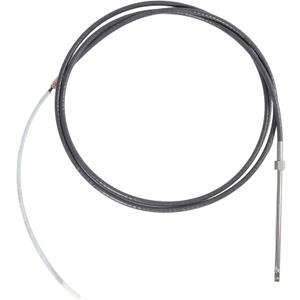M66X10 Marine Boat Rack Steering Control Cable Black 1 Pcs, 17ft