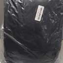 HYLEORY Queen Mattress Pad Quilted Fitted Mattress Protector Cooling Pillow Top Mattress Cover Breathable Fluffy Soft Mattress Topper with 8-21" Deep Pocket, Black