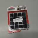 X-PROTECTOR Felt Furniture Pads - 48 PCS 1" - Felt Pads Floor Protectors - Chair Felt Pads - Felt Pads for Furniture Feet - Furniture Pads for Hardwood Floors - Protect Your Floors! (Black, Square)