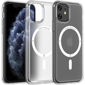 ONES for iPhone 11 Case, Translucent Matte Magnetic Phone Case Compatible with Magsafe, Military-Grade Shockproof Cover, Anti-Yellowing Hard Slim Protective Matte Case for iPhone 11