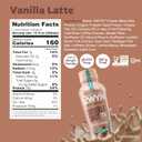 OWYN Only What You Need Double Shot Vanilla Latte Flavored Protein Shake, 20g Protein, 0g Sugar, 3g Fiber, 180mg Caffeine, Dairy Free, Plant Based Protein Drink, 12 Count, Best By: 13 OCT 2026