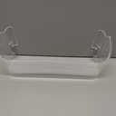 240323002 Refrigerator Door Bin Shelf Compatible with Frigidaire or Electrolux, Bottom 2 Shelves on Refrigerator Side, Single Unit, Clear, Replaces PS429725, AP2115742, AH429725
