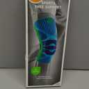 Bauerfeind Sports Knee Support - Knee Brace for Pain Relief and Stabilization - Patellar Knee Pad for Enhanced Support - Targeted Compression - Lightweight & Durable (X-Small, All Black)