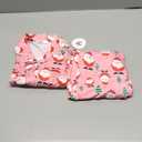 Arshiner Pajamas Set for Girls Plaid Long Sleeve Lounge Set Button Down Pj Sets (7-8 Years, Pink Christmas)