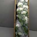 4FT Artificial Camellia Tree 2 Pack, Faux Floral Plant in Cement Pot Fake Silk Camellia Plants for Home House Living Room Office Decor