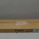 KES Black Towel Racks for Bathroom Freestanding, 37" Equal-Height Standing Towel Rack with Heavy Marble Base, Fits Large Bath Towel, 18/8 Stainless Steel, BTH229-BBK