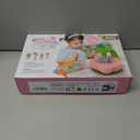 Kids Craft Kits with Light and Music, Arts and Crafts for Kids 4-6 8-12, DIY Flower Bouquets Press Kits, 4 5 6 7 8 Year Old Girl Birthday Gifts, Educational Preschool Travel Toys for Girls Boys