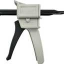 Dispenser Gun,Dispensing Gun Kit 50ml Impression Mixing Dispensing AB Gun 1:1/1:2