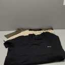 BOSS Men's 3-Pack Classic Logo Cotton T-Shirt (XX-Large, Cream/Black/Pewter Green)