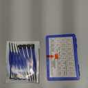 Magnetic Eye Glass Repairing Kit, Eyeglass Repair Tool Kit with Compact Screw Box Include Nose Pads, Precision Screwdriver Set, Screws, Tweezer for Eyeglass, Sunglass, Spectacles Watch