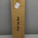 Sportneer Pull Up Bar: Strength Training Chin up Bar without Screws - Adjustable 29.5''-37'' Width Locking Mechanism Pull-up Bar for Doorway - Max Load 440lbs for Home Gym Upper Body Workout, Non-slip