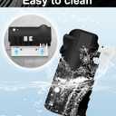 Hanging toothbrush holder and space saving toothpaste dispenser. This convenient organizer neatly stores toothbrushes and toothpaste together, ensuring safe and secure use for the whole family (Black)