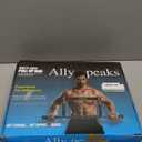 Ally Peaks Pull Up Bar for Doorway | Thickened Steel Max Limit 440 lbs Upper Body Fitness Workout Bar| Multi-Grip Strength for Doorway | Indoor Chin-Up Bar Fitness Trainer for Home Gym Portable (silver1)