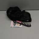 Adequate Long Wavy Wigs for Women Blonde Hippie Princess Wig, Suitable for Daily Cosplay, Halloween and Masquerade Parties (Black)