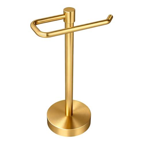 YUMORE Hand Towel Holder Stand Countertop Towel Rack Free Standing Towel Bar Hanger for Bathroom Kitchen