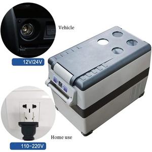 Mini Car Refrigerator Use Beverage Cooler Warmer ABS Portable Outdoor Travel Freezer Universal