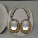 Bowers & Wilkins Limited Edition Px8 Over-Ear Bluetooth Headphones, Advanced Active Noise Cancellation Wireless Headphones, Luxurious Materials, 30-Hr Battery Life, 15-Min Quick Charging, Tan