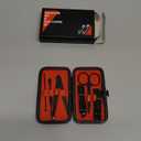 Manicure Set, Easter Basket Stuffers for Teen, Nail Clipper Kit, Nail Clipper Set, Nail Care Kit, 8 In 1 Manicure Kit Grooming Kit Stainless Steel Facial Pedicure Care Tool, Easter Gifts for Men Teen (Black)