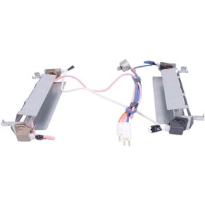 Refrigerator Defrost Heater & Thermostat Kit WR51X442 WR51X0442 Compatible with GE Hotpoint Kenmore RCA Radiant