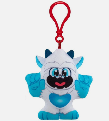 PLUSHEE PAL MINI CLIP YETI