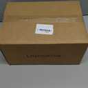 Porcelain Coffee Mugs Set of 6 - White and Gold with Gold Handle, 12 Oz Luxury Cup Set, Dishwasher Safe, Elegant Gift