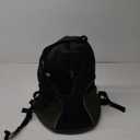 WOYYHO Pet Dog Carrier Backpack Small Dog Front Backpack Ventilated Mesh Dog Travel Back Pack with Safety Belt for Travel Hiking Cycling Outdoor Adventures (Size L: 10-14 lbs, Army Green)