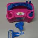 Nulink Electric Balloon Pump, Portable Electric Balloon Blower Machine Balloon Air Pump Dual Nozzle 110V 600W Balloon Inflator for Party Decorations (Rose red)