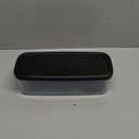 Ice Cube Tray with Lid, 3 Cube Silicone Ice Cube Trays for Freezer BPA Free & Odor Free for Cocktail Coffee (Black-Transparent)