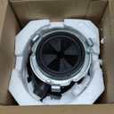 InSinkErator Badger 5 Garbage Disposal, Standard Series 1/2 HP Continuous Feed Food Waste Disposer, Black, Set of 1