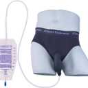 Incontinence Underwear for Men - Washable Mens Incontinence Briefs, Urine Bags for Men, Reusable Incontinence Protective Briefs Large