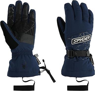 Spyder Mens Insulated Winter Ski Gloves, True Navy, L